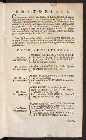 Ordo venditionis