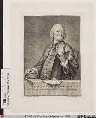 Bildnis Jacobus Houbraken