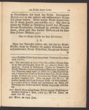 Was die Reichs-Dörffer vor Titul sich bedienen. §. X.