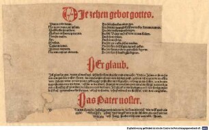 DIe zehen gebot gottes