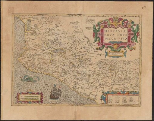 Hispaniæ Novæ Nova Descriptio