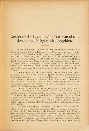 Export-Compass : Commercielles Jahrbuch für die Interessenten des österreichisch-ungarischen Ausfuter-Handels. Herausgegeben von Alexander Dorn, 1888