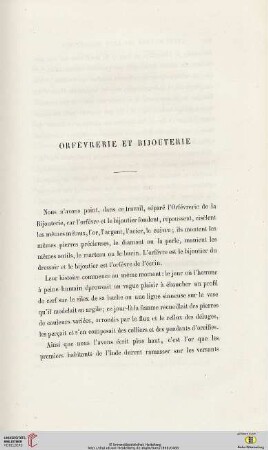 Orfévrerie et Bijouterie