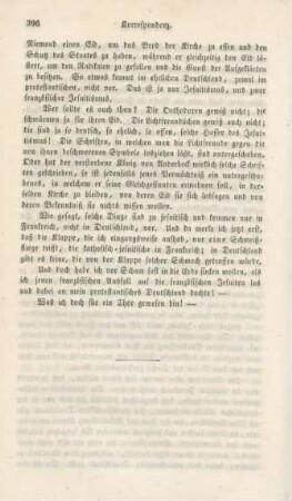 395-396 Korrespondenz : liturgisches Dekorum