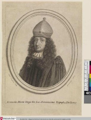 Francois Marie Doge De La Serenissime Repuplique De Genes