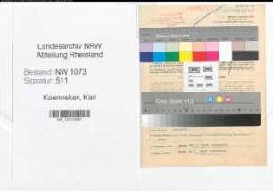 Entnazifizierung Karl Koenneker , geb. 13.06.1900 (Lehrer)