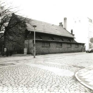 Cottbus, Lutherstraße. Turnhalle der Realschule (1886)