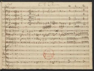 Coro I: Te Deum laudamus