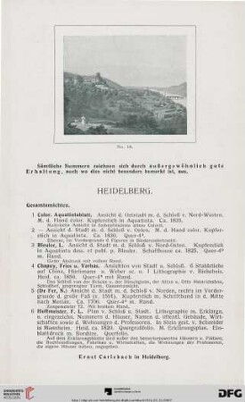 Heidelberg (Nr. 1-60)