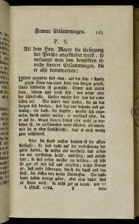 Fernere Erläuterungen