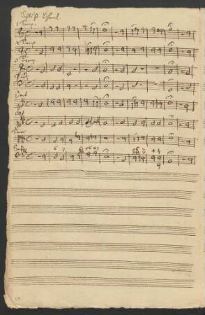 18. Schluß Choral: [Steh, Höchster, unserm Lehrer bei!]