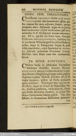 Georg. Frid. Thrillitschius