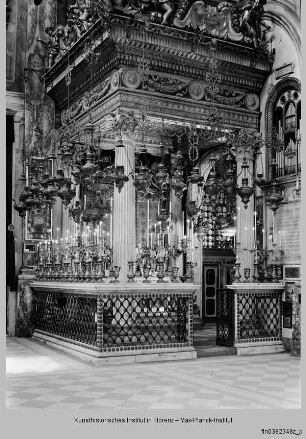 Santissima Annunziata, Cappella dell'Annunciazione, Tempietto dell'Annunziata, Florenz