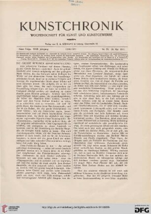 Heft 28 (26. Mai 1911)
