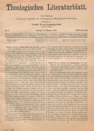 33-34 [Rezension] Schuster, Hermann, Luthers Bibel einst und jetzt