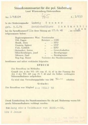 Gonser, Ludwig