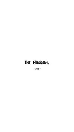 Der Einsiedler