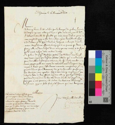 Schiffspost, 1638, Smyrna