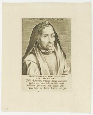Bildnis des Lvdovicvs Blosivs