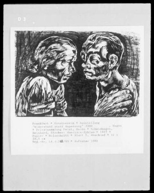 Guernica-Zyklus — Blatt 2, Abschied