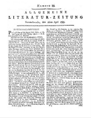Acta historico-ecclesiastica nostri temporis. T. 73-77. Oder gesammlete Nachrichten und Urkunden zu der Kirchengeschichte unserer Zeit. Weimar: Hoffmann [s.a.]