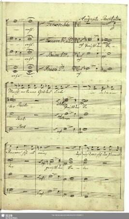 Recitativo: Preist den Vater preist ihn