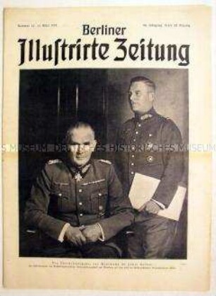 Wochenzeitschrift "Berliner Illustrirte Zeitung" u.a. zum Dienstantritt des deutschen Botschafters in Spanien