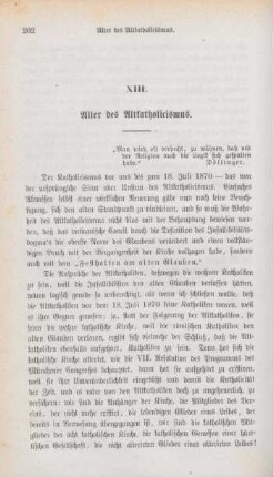 202-210 Alter des Altkatholicismus