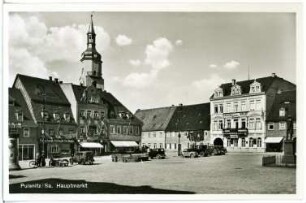 Pulsnitz. Hauptmarkt