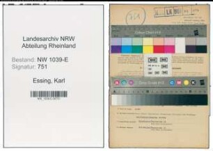 Entnazifizierung Karl Essing , geb. 05.05.1907 (Landwirt)