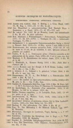 Sciences physiques et mathématiques