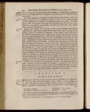 Chapitre V. Le Regne de Safi ou Sefi I.