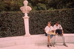 Büsten im Schlosspark Sanssouci in Potsdam