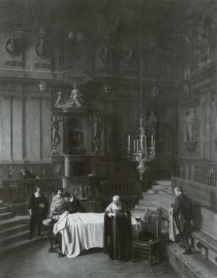 Im anatomischen Theater zu Bologna