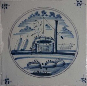 Fliese, Harlingen, 1800-1840