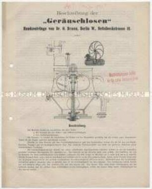 Geräuschlose Handzentrifuge