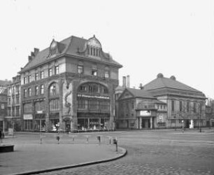 Halle (Saale), Wohn- und Geschäftshaus, Große Ulrichstraße 33/34; ehem. Lichtspielhaus Astoria; Reinhold Knoch; Friedrich Kallmeyer; Paul Grempler