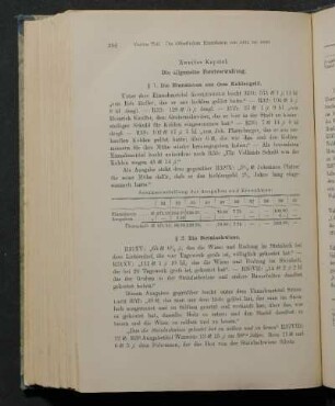 Zweites Kapitel. Die allgemeine Forstverwaltung.