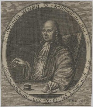 Bildnis des Wilhelm Benedict