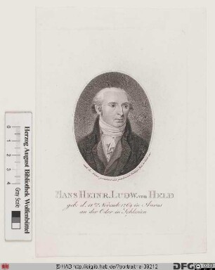 Bildnis Hans Heinrich Ludwig von Held