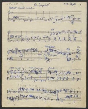 Die Bürgschaft. Arr; pf (orch); d-Moll
