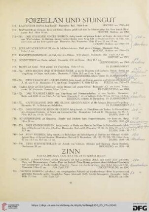 Zinn (Nr. 747-830)
