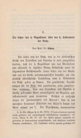 448-496 Die Lehre des h. Augustinus über das h. Sakrament der Buße