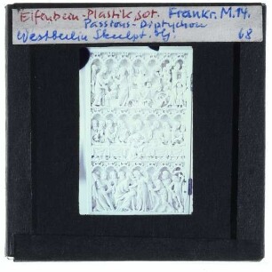 unbekannt, Elfenbein, Passionsdiptychon (Berlin, Skulpturensammlung 634, 635)