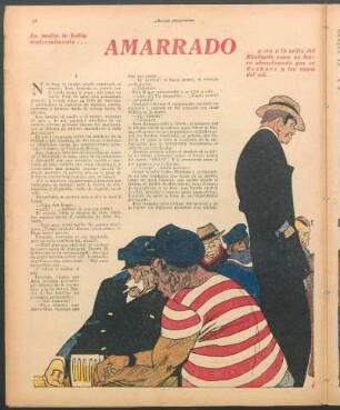 Amarrado : Novela corta por Juan M. Prieto