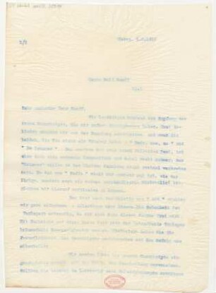Brief an Rudolf Käser : 04.08.1915