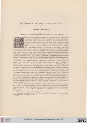 Zur Ikonographie des Hauses Habsburg
