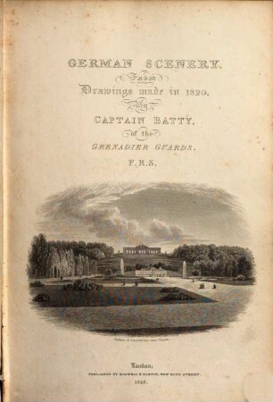 German scenery : from drawings made in 1820