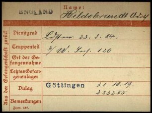 Hildebrandt, Adolf - Hill, Herrmann