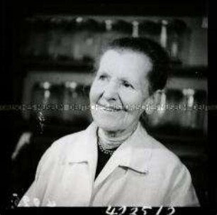 Die Wissenschaftlerin Agnes Bluhm